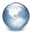 Graphite Globe Icon 32x32 png